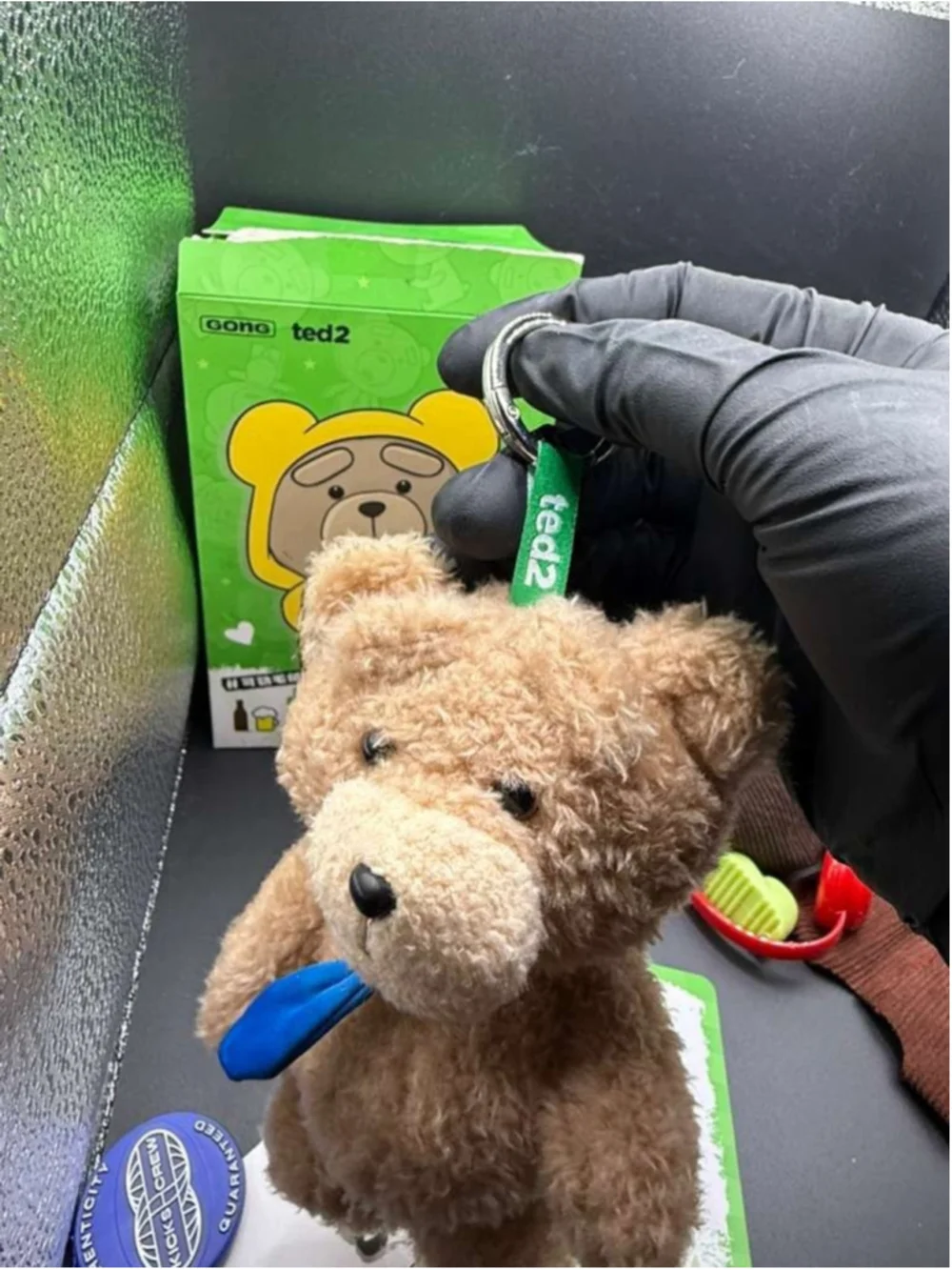 Ted 2 Necktie Bear Plush Figure Collectible Toy